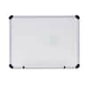 UNV43722 - Modern Melamine Dry Erase Board with Aluminum Frame, 24" x 18", White Surface, Satin Aluminum Frame
