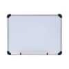 UNV43732 - Magnetic Steel Dry Erase Marker Board, 24" x 18", White Surface, Satin Aluminum Frame