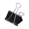 UNV10199VP - Binder Clip Zip-Seal Bag Value Pack, Mini, Black/Silver, 144/Pack