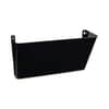 UNV08122 - Wall File Pockets, Plastic, Letter Size, 13" x 4.13" x 7", Black