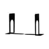 UNV54091 - Jumbo Economy Bookends, Standard, 5.88 x 8.25 x 9, Heavy Gauge Steel, Black, Pair