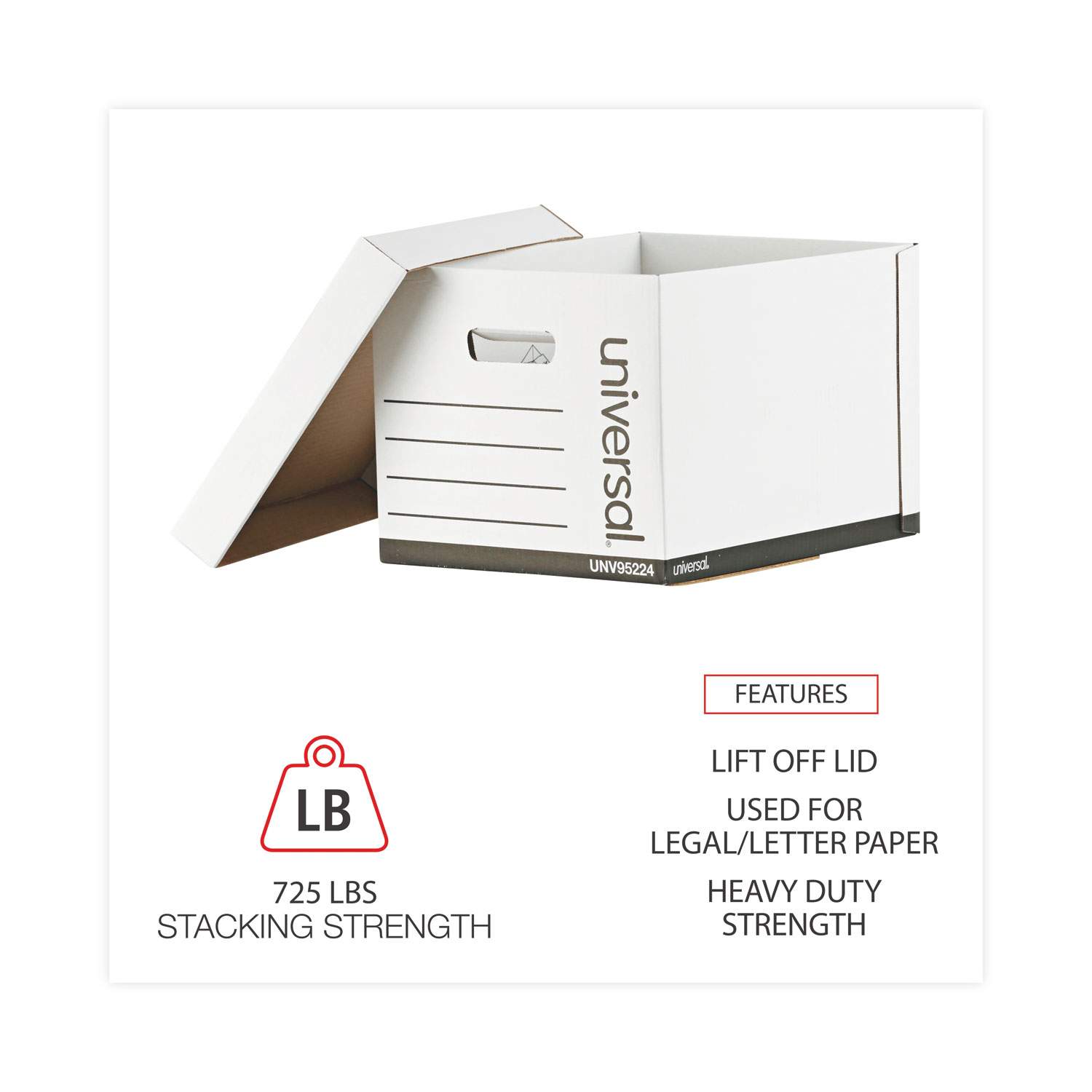 a +u 542,549 ２冊セット UNV95224 Corrugated Boxes by Universal | OnTimeSupplies.com