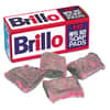 PUXW240000 - Hotel Size Soap Pad, 4 x 4, Charcoal/Pink, 10/Box
