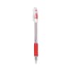 PIL32003 - EasyTouch Ballpoint Pen, Stick, Fine 0.7 mm, Red Ink, Clear/Red Barrel, Dozen