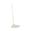 BWK116C - Handle/Deck Mops, #16 White Cotton Head, 48" Natural Wood Handle