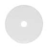 BWK4020WHI - Polishing Floor Pads, 20" Diameter, White, 5/Carton