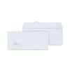 UNV36005 - Peel Seal Strip Business Envelope, Address Window, #10, Square Flap, Self-Adhesive Closure, 4.13 x 9.5, White, 500/Box