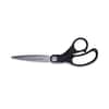 UNV92010 - Stainless Steel Office Scissors, 8.5" Long, 3.75" Cut Length, Offset Black Handle
