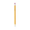 UNV55400 - #2 Woodcase Pencil, HB (#2), Black Lead, Yellow Barrel, Dozen