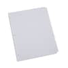 UNV20818 - Deluxe Write-On/Erasable Tab Index, 8-Tab, 11 x 8.5, White, White Tabs, 1 Set