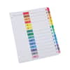 UNV24808 - Deluxe Table of Contents Dividers for Printers, 15-Tab, 1 to 15; Table Of Contents, 11 x 8.5, White, 6 Sets