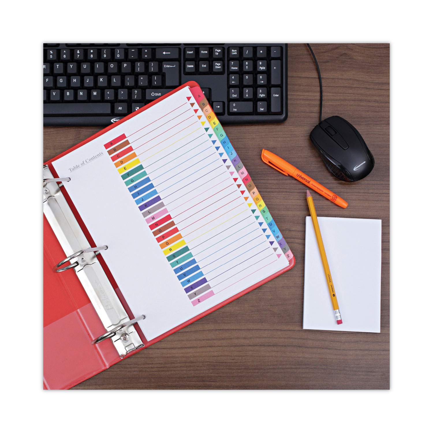 Deluxe Table of Contents Dividers for Printers by Universal