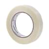 UNV30024 - 120# Utility Grade Filament Tape, 3" Core, 24 mm x 54.8 m, Clear