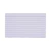 UNV47210 - Ruled Index Cards, 3 x 5, White, 100/Pack