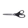 UNV92008 - Stainless Steel Office Scissors, 7" Long, 3" Cut Length, Straight Black Handle
