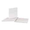 UNV20702 - Slant D-Ring View Binder, 3 Rings, 0.5" Capacity, 11 x 8.5, White