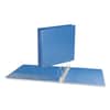 UNV20733 - Slant D-Ring View Binder, 3 Rings, 2" Capacity, 11 x 8.5, Light Blue