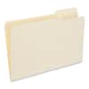 UNV15123 - Top Tab File Folders, 1/3-Cut Tabs: Right Position, Legal Size, 0.75" Expansion, Manila, 100/Box