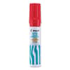PIL45300 - Jumbo Refillable Permanent Marker, Broad Chisel Tip, Red