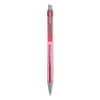 PIL30007 - Better Ballpoint Pen, Retractable, Medium 1 mm, Red Ink, Translucent Red Barrel, Dozen