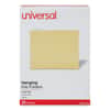 UNV14119 - Deluxe Bright Color Hanging File Folders, Letter Size, 1/5-Cut Tabs, Yellow, 25/Box