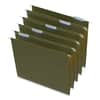 UNV14141 - Box Bottom Hanging File Folders, 1" Capacity, Letter Size, 1/5-Cut Tabs, Standard Green, 25/Box