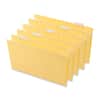UNV14219 - Deluxe Bright Color Hanging File Folders, Legal Size, 1/5-Cut Tabs, Yellow, 25/Box