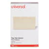 UNV15213 - Interior File Folders, 1/3-Cut Tabs: Assorted, Legal Size, 9.5-pt Manila, 100/Box