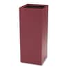 SAF2983BG - Public Square Recycling Receptacles, Can Recycling, 37 gal, Steel, Burgundy