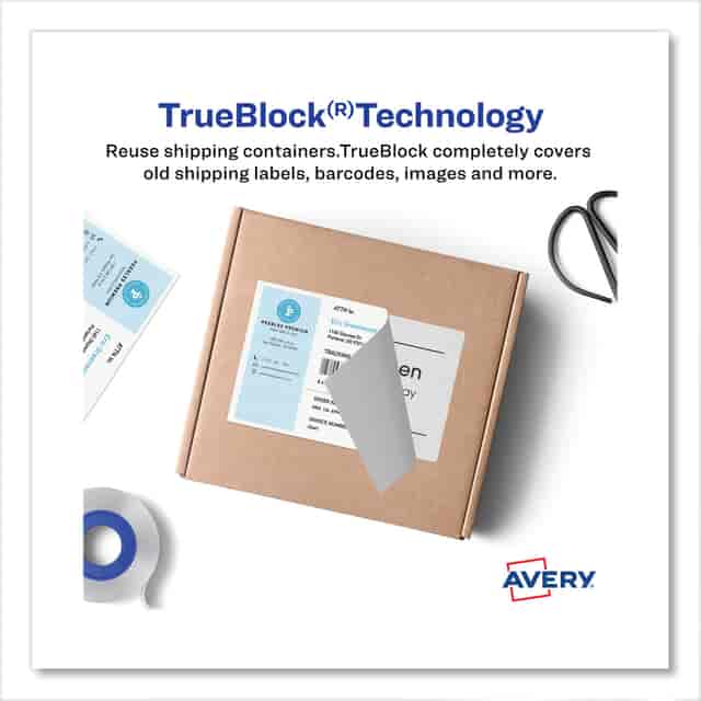 Shipping Labels with TrueBlock Technology by Avery® AVE8426 ...