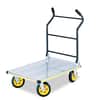 SAF4053NC - Stow-Away Platform Truck, 1,000 lb Capacity, 24 x 39 x 40, Aluminum/Black