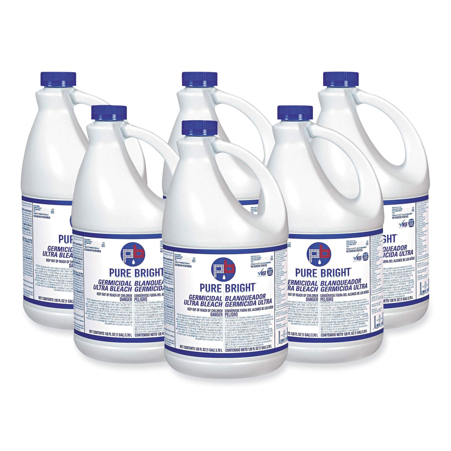 Liquid Germicidal Bleach by Pure Bright® KIKBLEACH6