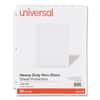 UNV21129 - Deluxe Heavyweight Sheet Protector, Side: 3-Hole Punched, Top Load 8.5 x 11 Insert, Nonglare Clear Front, 50/Pack