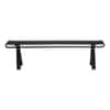 UNV20009 - Mesh Off-Desk Shelf, 26.13 x 7 x 7, Black