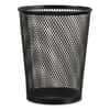 UNV20013 - Jumbo Steel Mesh Pencil Cup, 4.38" Diameter x 5.38"h, Black