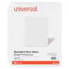 UNV21126 - Standard Sheet Protectors, Medium-Duty, Side: 3-Hole Punched, Top Load 8.5 x 11 Insert, Nonglare Clear Front, 50/Pack