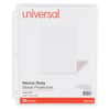UNV21128 - Deluxe Heavyweight Sheet Protector, Side: 3-Hole Punched, Top Load 8.5 x 11 Insert, Clear Front, 50/Pack
