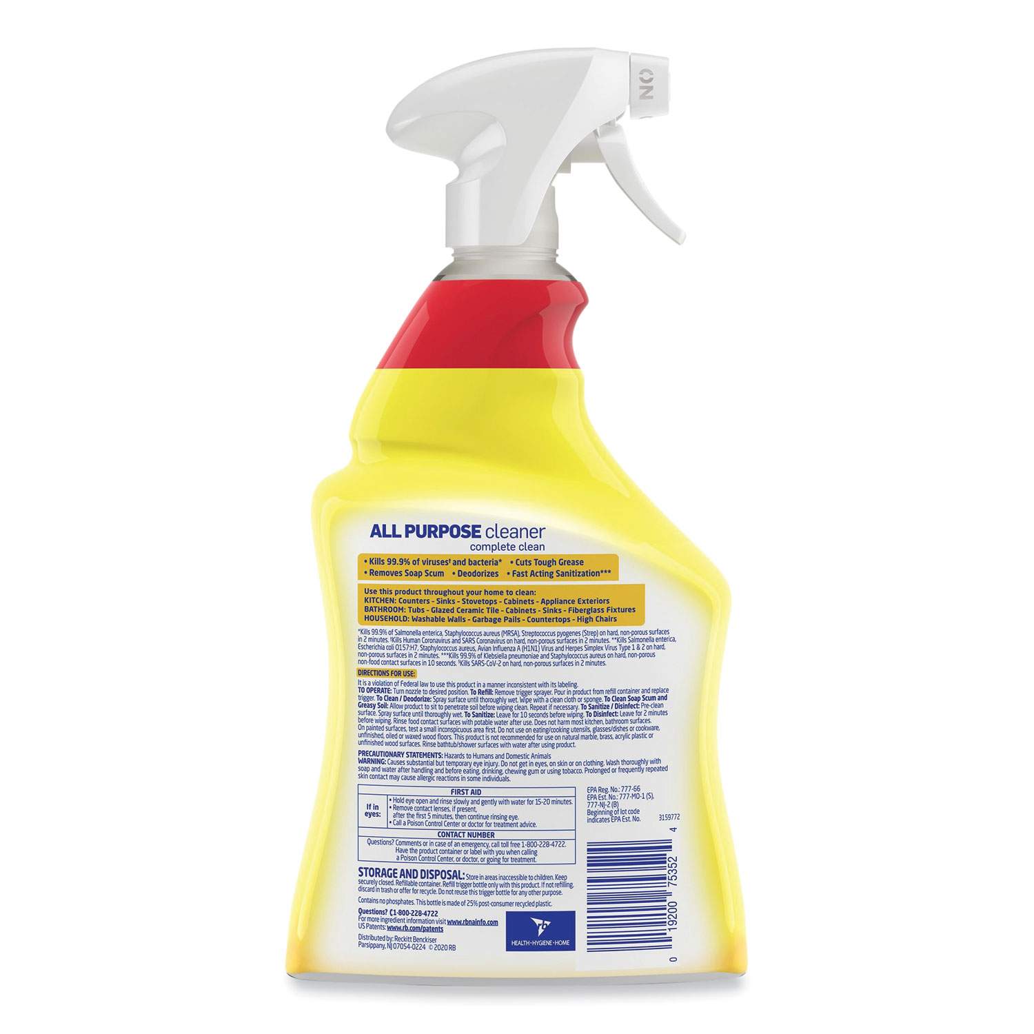 Ready-to-Use All-Purpose Cleaner by LYSOL® Brand RAC75352EA