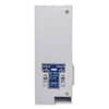 HOS125 - Dual Channel Sanitary Napkin/Tampon Vendor, 25 Cent Coin Mechanism, 11.13 x 7.63 x 26.38, White/Blue