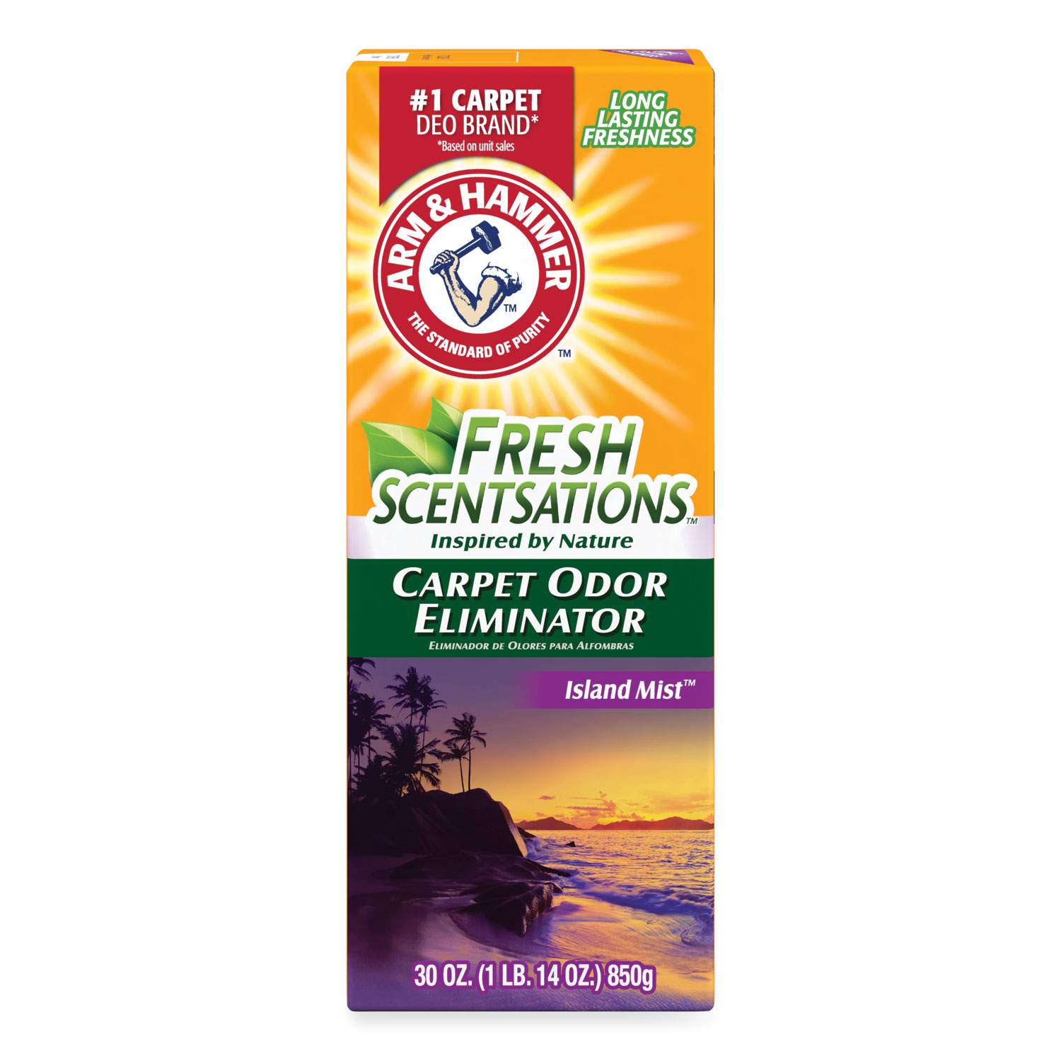 Fresh Scentsations Carpet Odor Eliminator, Island Mist