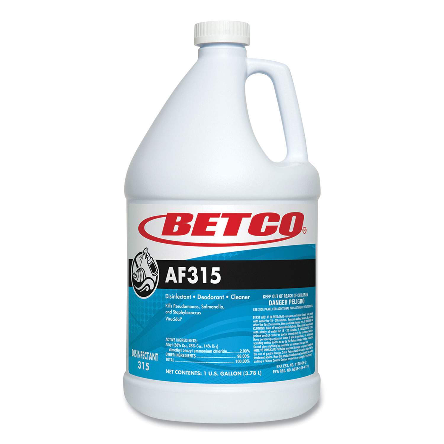 AF315 Disinfectant Cleaner by Betco® BET3150400 | OnTimeSupplies.com
