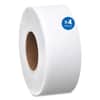 KCC03148 - Essential JRT Jumbo Roll Bathroom Tissue, Septic Safe, 2-Ply, 3.55" x 1,000 ft, White, 4 Rolls/Carton