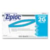 SJN682254 - Zipper Freezer Bags, 2 gal, 13" x 15.5", Clear, 100/Carton