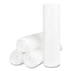 IBSS434814N - High-Density Commercial Can Liners, 56 gal, 14 mic, 43" x 48", Natural, Interleaved Roll, 25 Bags/Roll, 8 Rolls/Carton