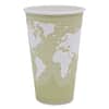 ECOEPBHC16WA - World Art Renewable and Compostable Hot Cups, 16 oz, Paper, Tan, 50/Pack, 20 Packs/Carton