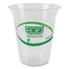 ECOEPCC16GS - GreenStripe Renewable and Compostable Cold Cups, 16 oz, Plastic, Clear, 50/Pack, 20 Packs/Carton