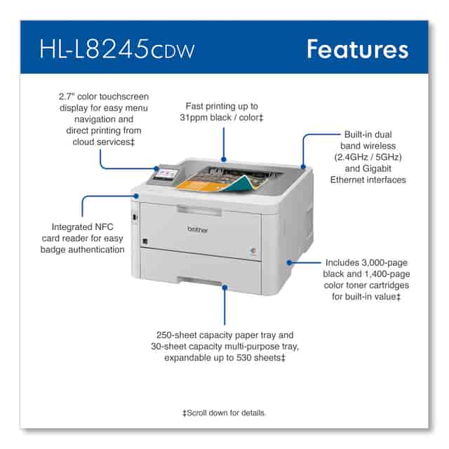 BRTHLL8245CDW Product Image 2