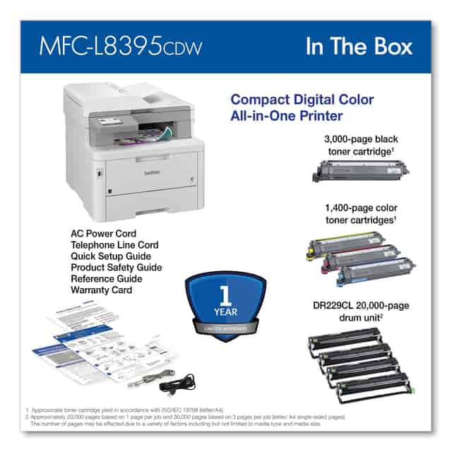 BRTMFCL8395CDW Product Image 7