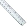 STD9871934 - Triangular Scale Plastic Engineers Ruler, 12" Long, White