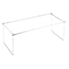 UNV17000 - Screw-Together Hanging Folder Frame, Letter Size, 23" to 26.77" Long, Silver